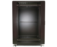 Extralink Szafa rack 27U 600x800mm czarna stojąca EX.11366 - 489496 - zdjęcie 4